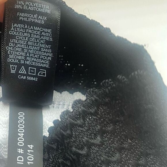 Express Pleated Mini Skirt Striped White Black Women's Size XS - Picture 3 of 3